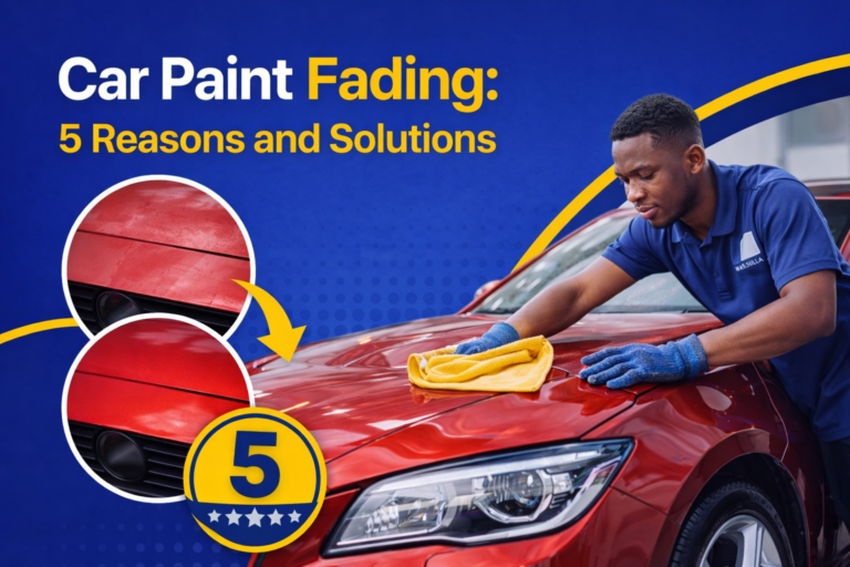 Car Paint Fading: 5 Reasons and Solutions